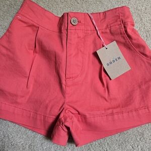 Mini Boden Kids Coral Shorts